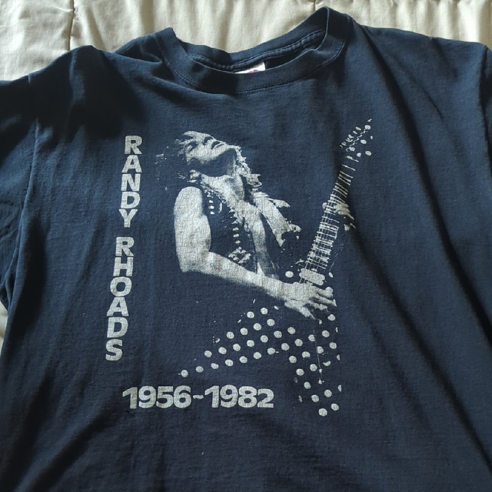 Randy Rhoads Graphic Men's T-Shirt - Black